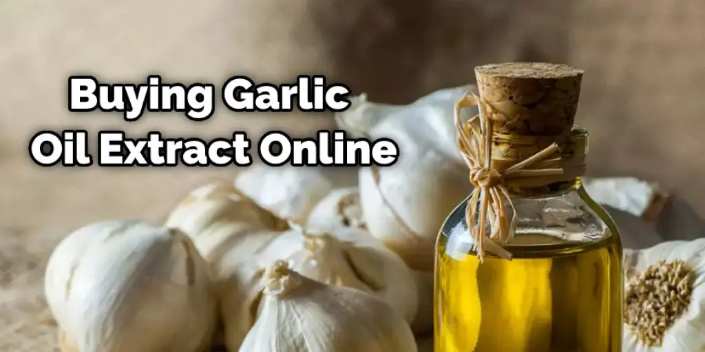 Buying Garlic Oil Extract Online