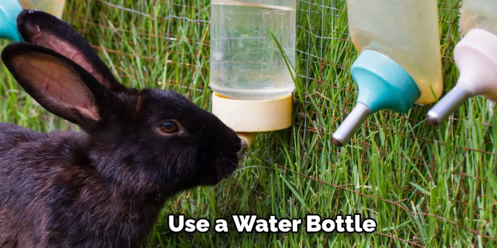  Use a Water Bottle