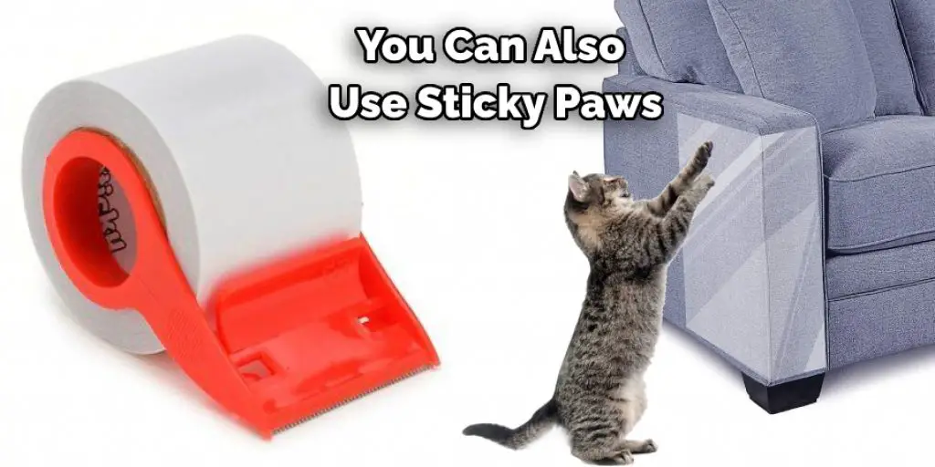 You Can Also Use Sticky Paws