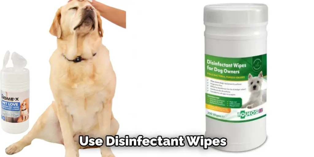  Use Disinfectant Wipes 