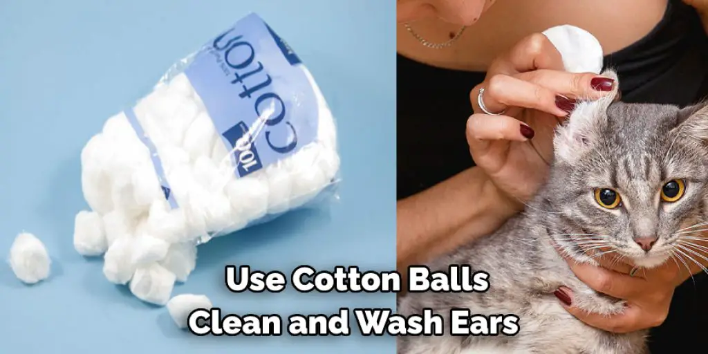  Use Cotton Balls  Clean and Wash Ears 