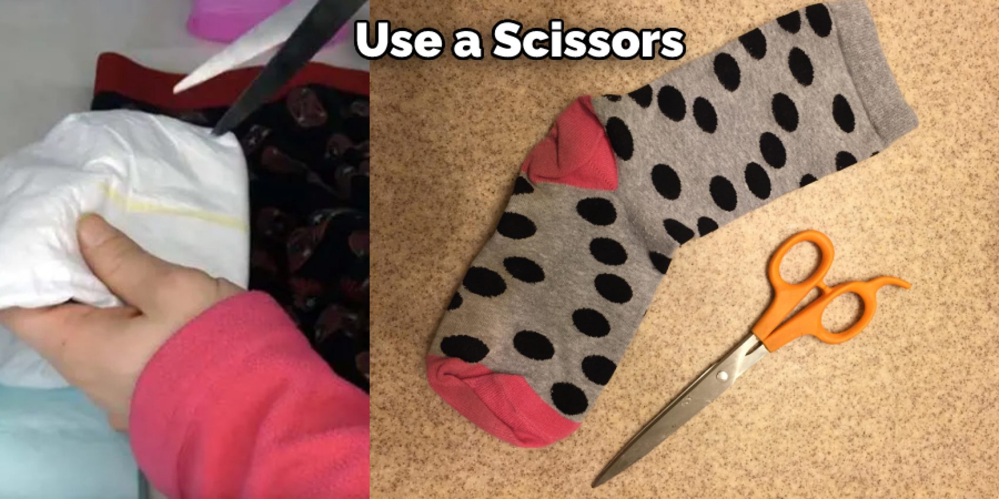 How to Make a Dog Diaper Out Of a Sock in 6 Easy Steps