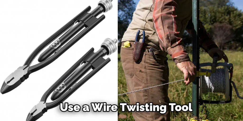 Use a Wire Twisting Tool