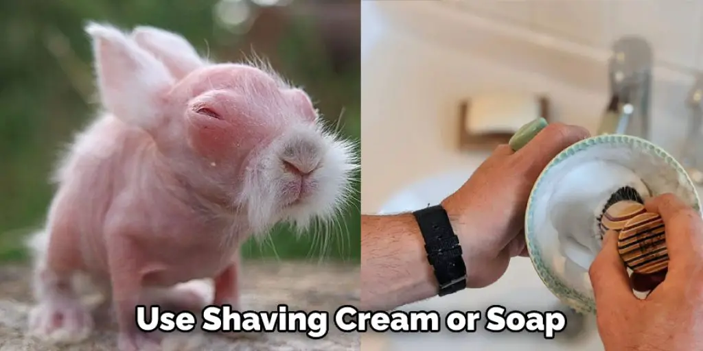 Use Shaving Cream or Soap