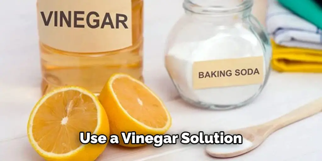  Use a Vinegar Solution