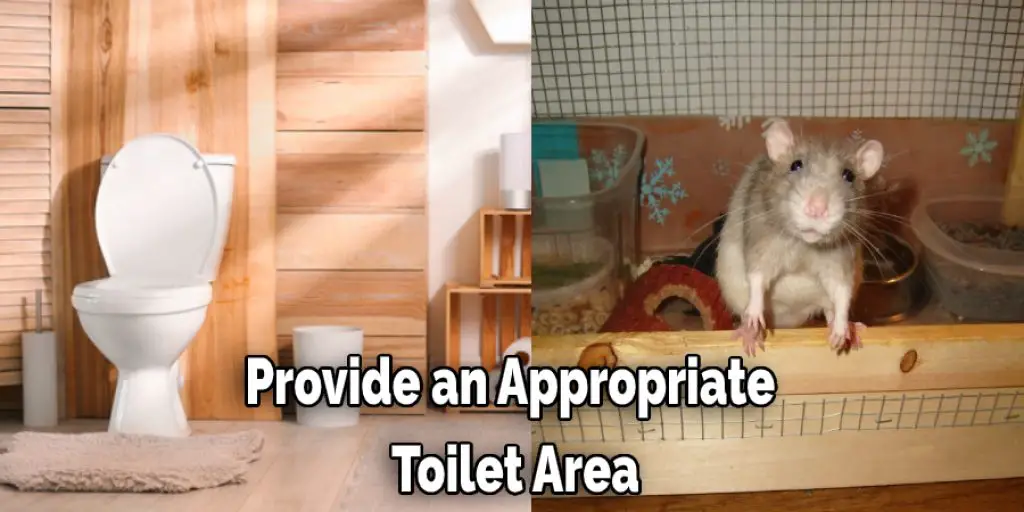 Provide an Appropriate Toilet Area