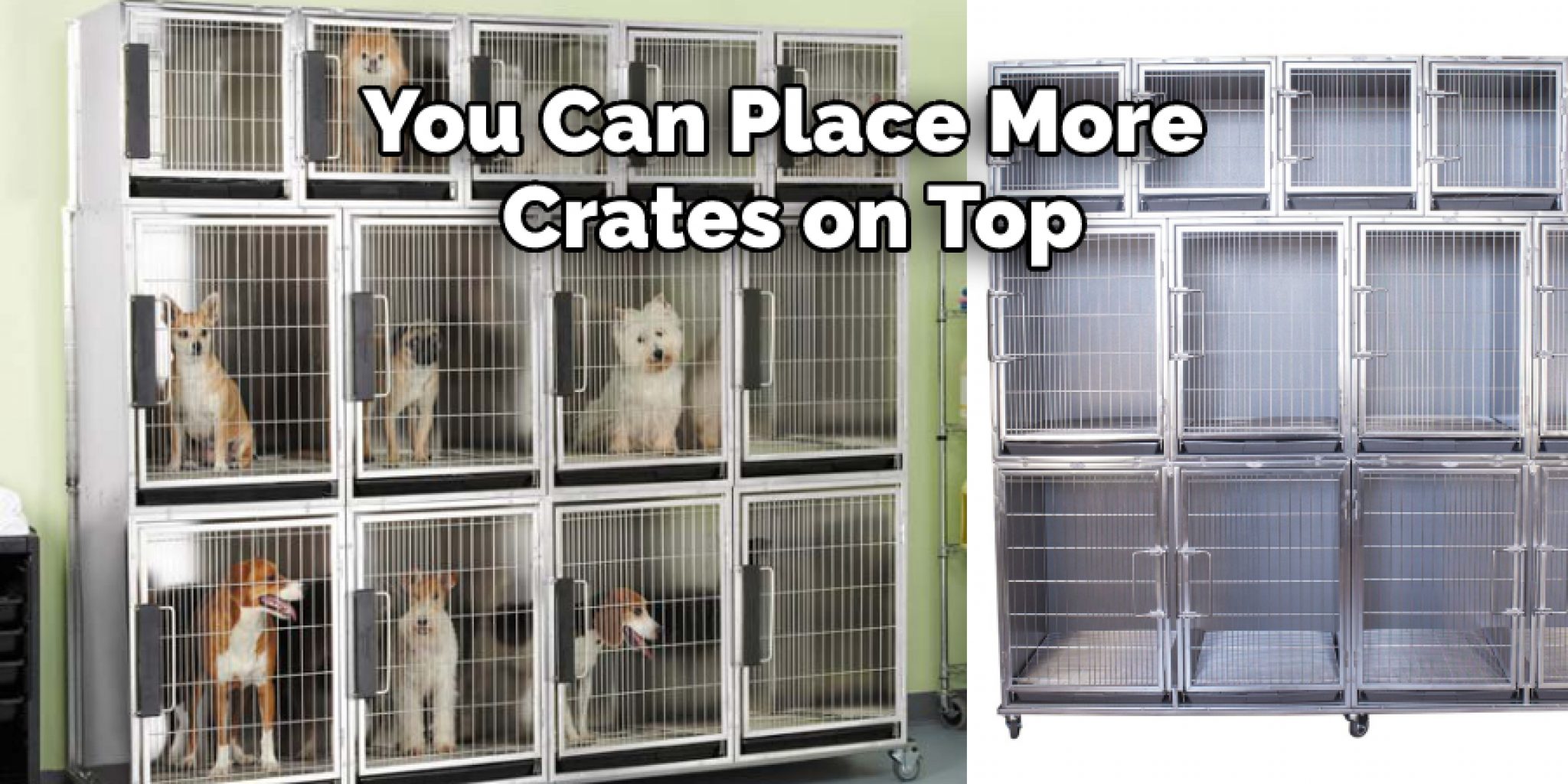 How to Stack Dog Crates 5 Stepe Technique