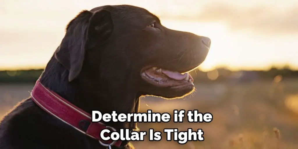Determine if the  Collar Is Tight 