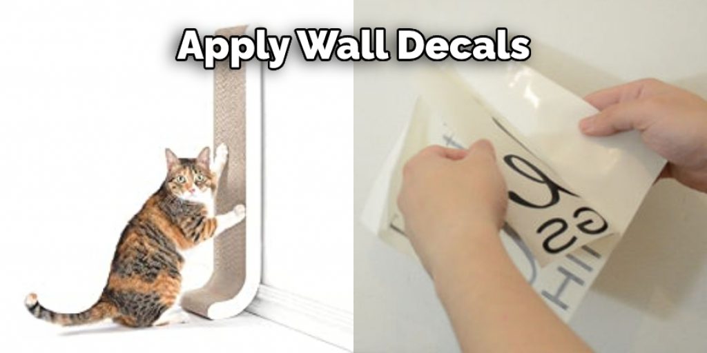 Apply Wall Decals 