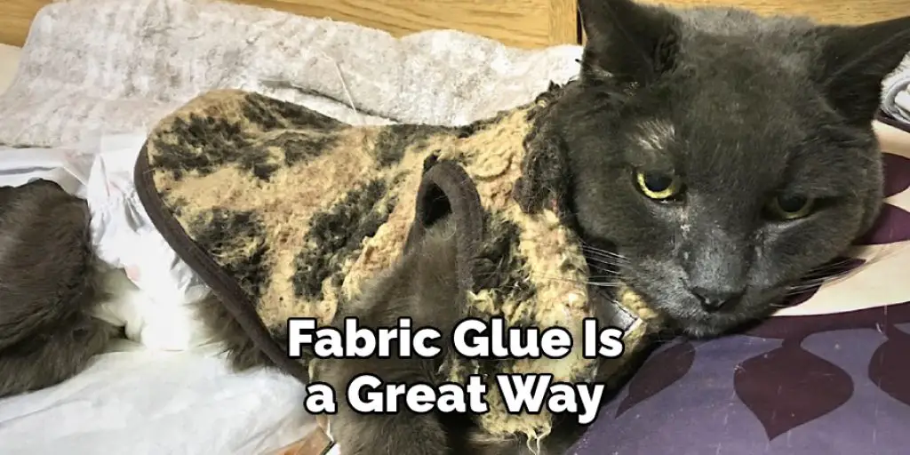 Fabric Glue Is a Great Way