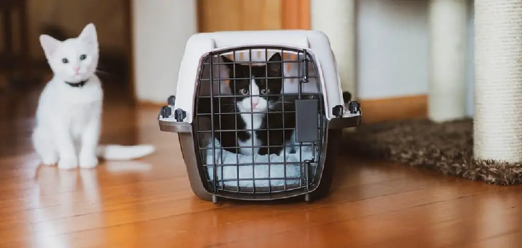 how to clean a cat carrier