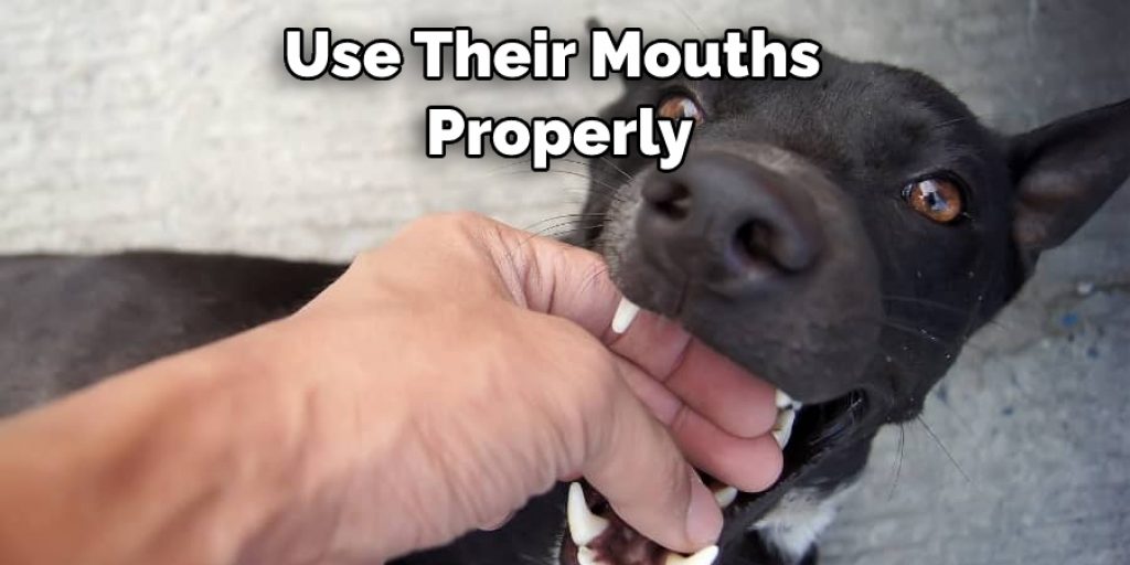 Use Their Mouths  Properly