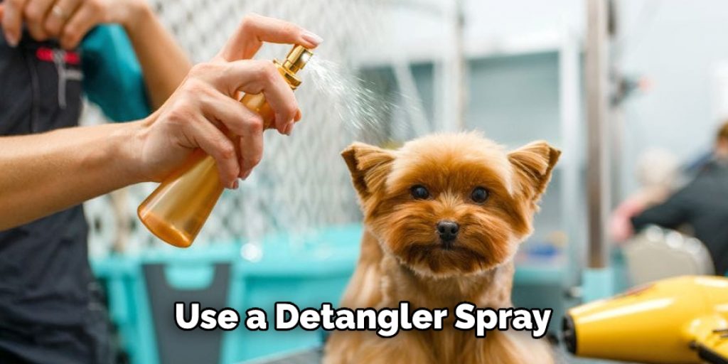 Use a Detangler Spray 