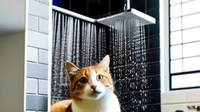Why Does My Cat Watch Me Shower