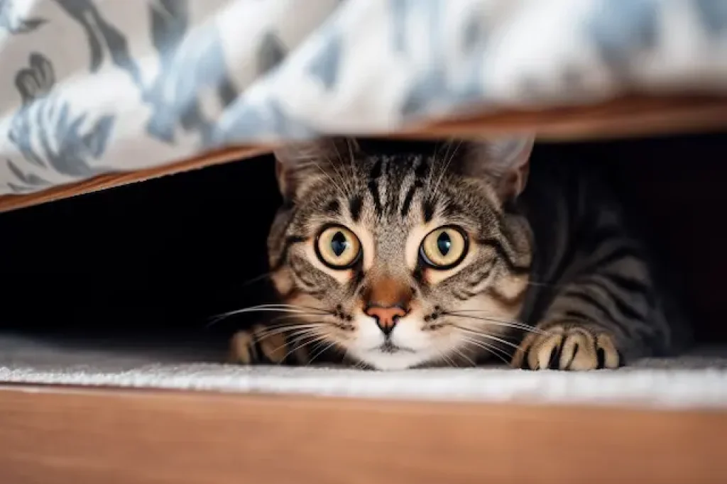 How To Stop A Cat From Going Under The Bed
