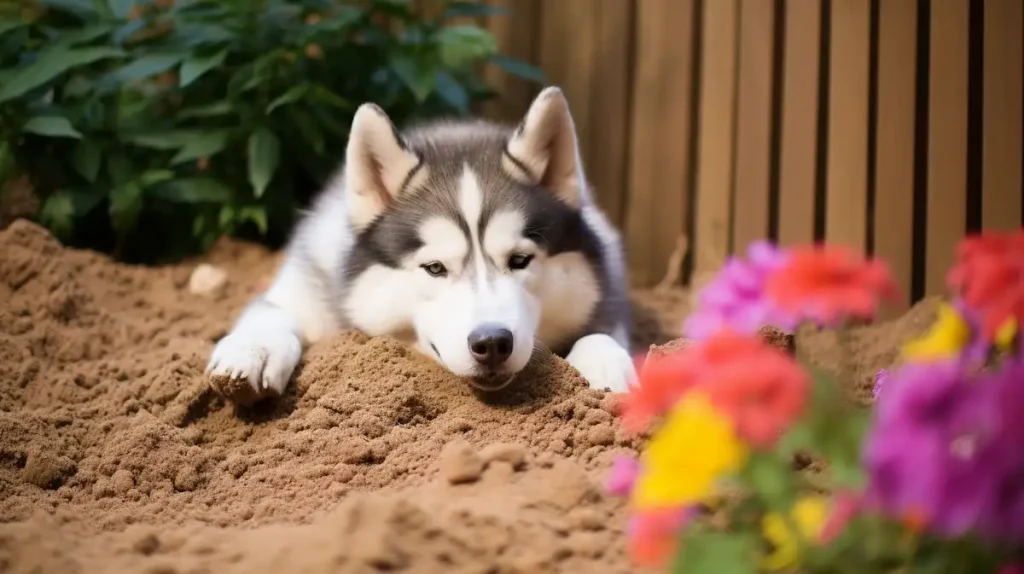 How To Stop A Husky From Digging