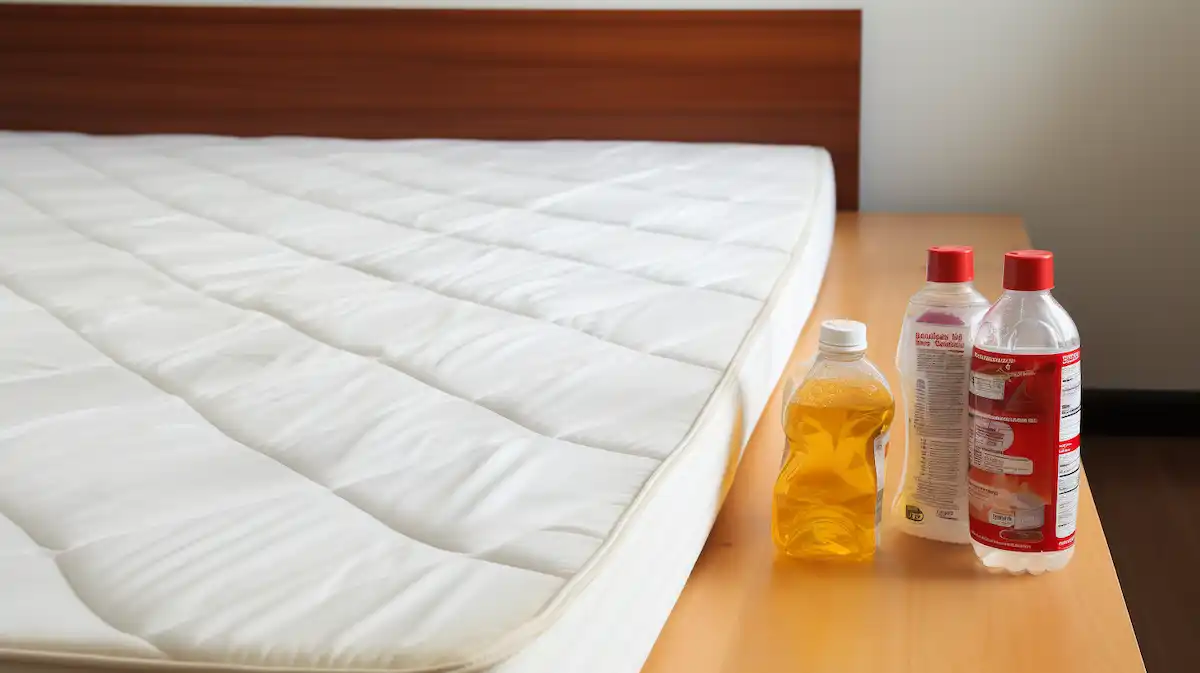 mattress and cleaning products